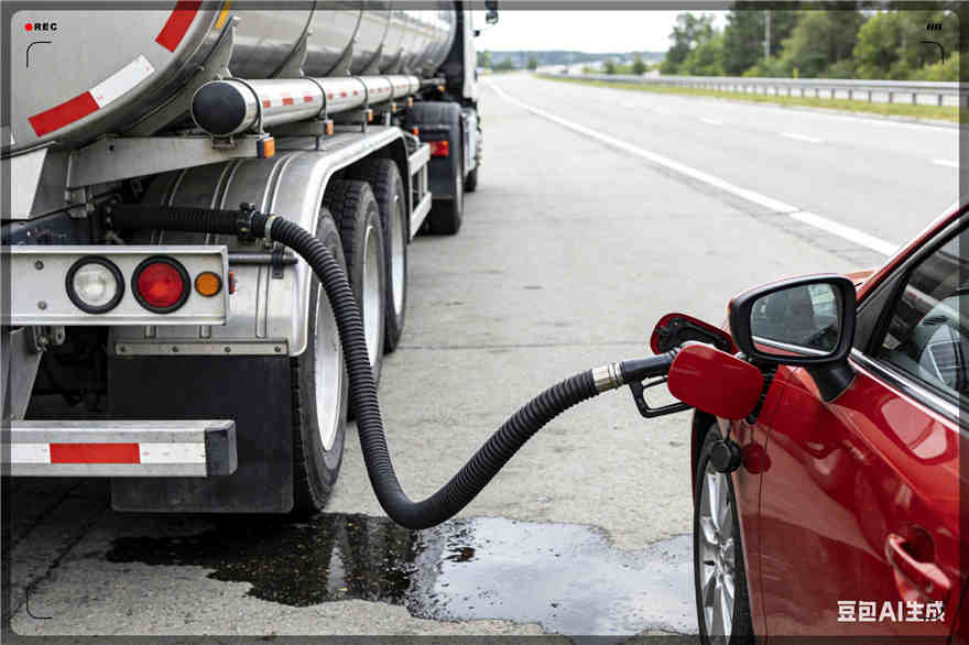 韩城汽车救援送水案例